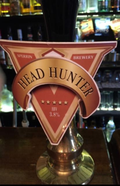 Head Hunter 3.8%, Sperrin Brewery, England