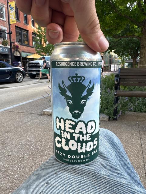 Head in the clouds 8.4%, Resurgence Brewing Company, United States