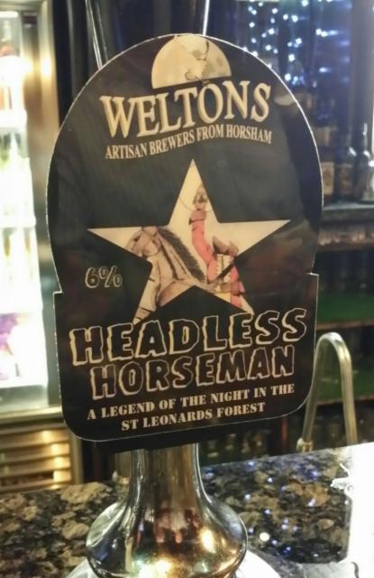 Headless Horseman 6.0%, Weltons Brewery Ltd, England