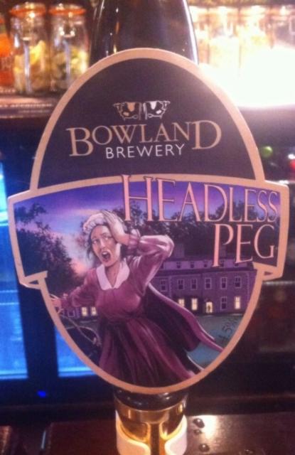 Headless Peg 4.5%, Bowland Brewery, England
