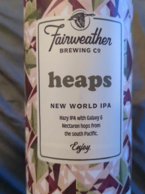 Heaps, Fairweather Brewing Company