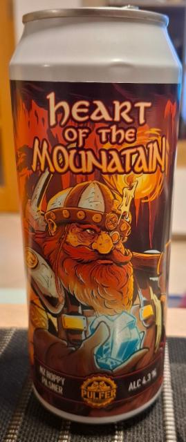 Heart of the Mounatain 4.3%, Pulfer Brewery, Croatia
