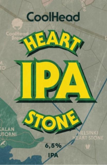 Heart Stone IPA 6.5%, CoolHead Brew, Finland