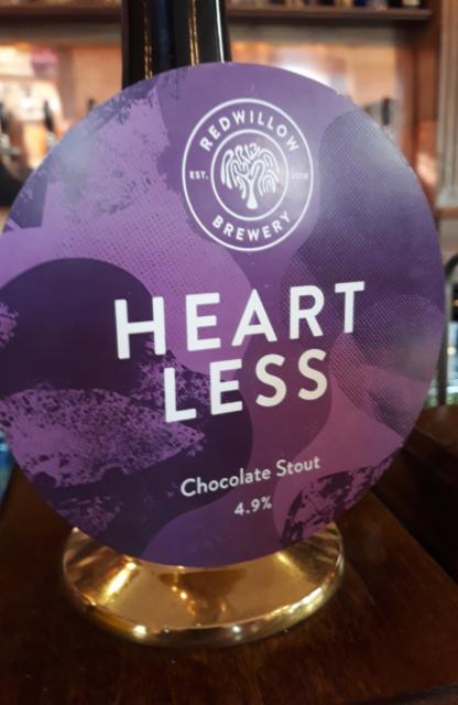 Heartless 4.9%, RedWillow Brewery, England