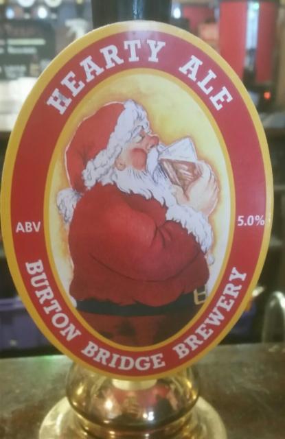 Hearty Ale 5.0%, Burton Bridge Brewery, England