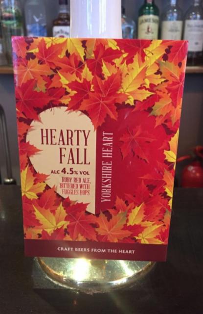 Hearty Fall 4.5%, Yorkshire Heart, England