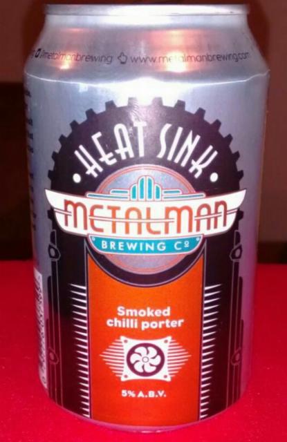 Heat Sink 5.0%, Metalman Brewing Company, Ireland
