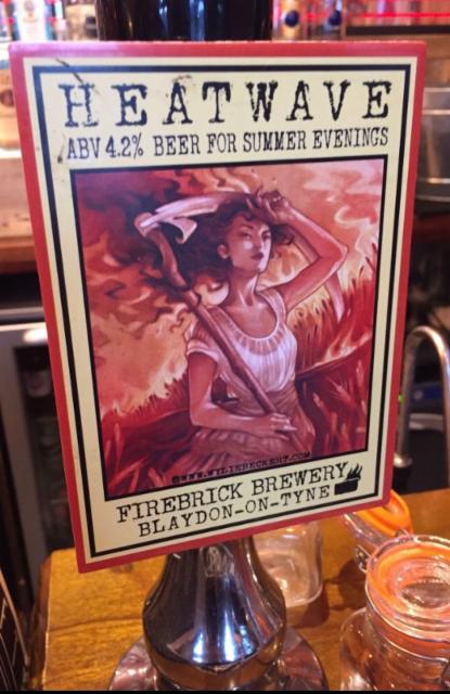 Heatwave 4.2%, Firebrick Brewery, England
