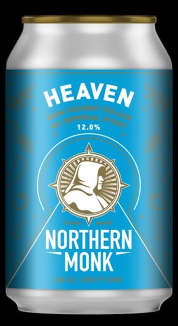 Heaven // Rum Coconut Éclair BA Imperial Stout (2022) 12.0%, Northern Monk Brew Co., England