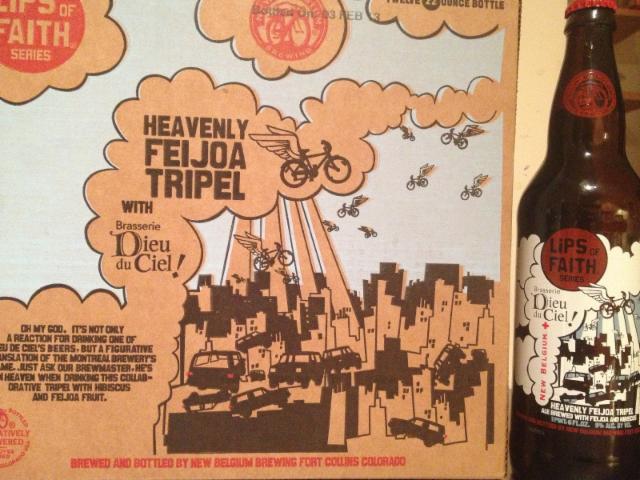 Heavenly Feijoa Tripel (Lips of Faith) 9.4%, New Belgium Brewing Company, United States