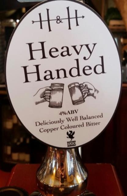 Heavy Handed 4.0%, Dancing Duck Beer, England