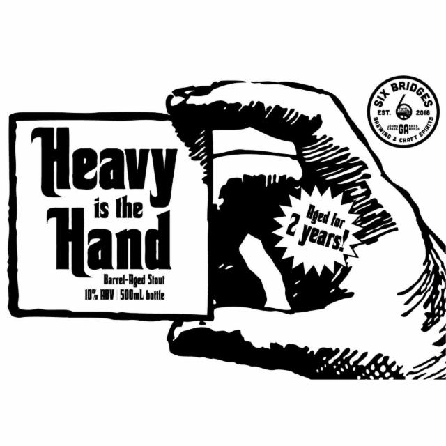 heavy is the hand 10.0%, Six Bridges Brewing, United States