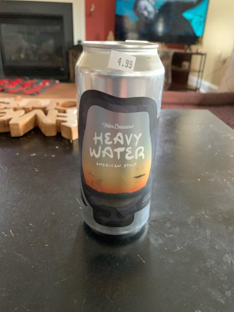 Heavy Water 5.8%, Foam Brewers, United States