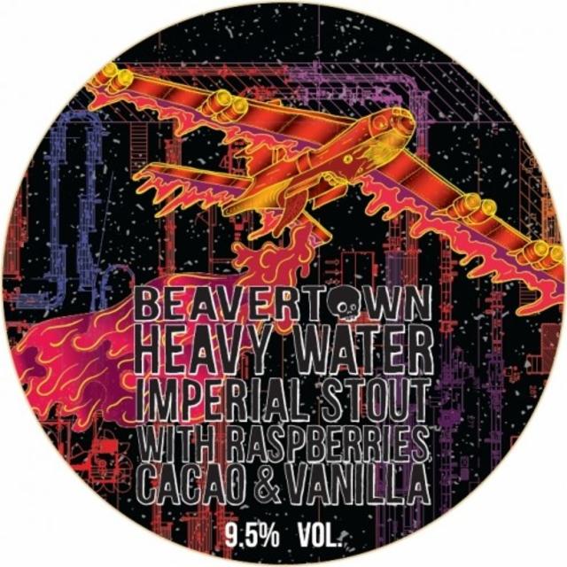 Heavy Water w/ Raspberries, Cacao & Vanilla 9.5%, Beavertown Brewery, England