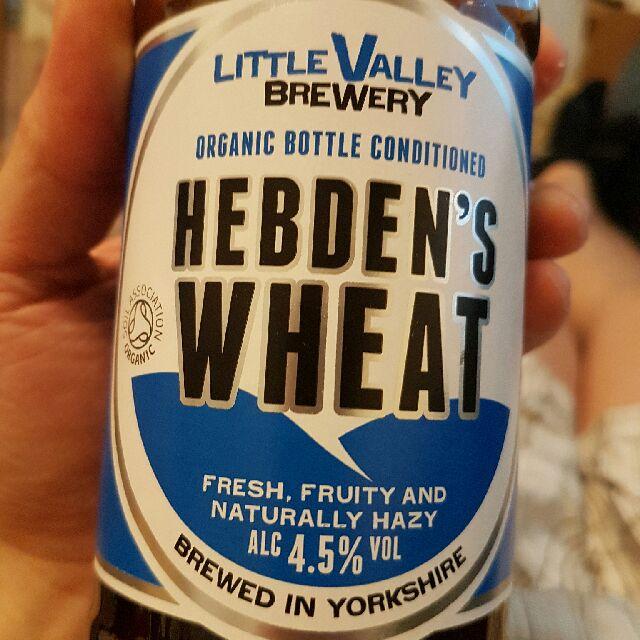 Hebden's Wheat 4.5%, Little Valley Brewery, England