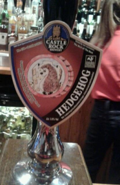 Hedgehog 3.8%, Castle Rock Brewery, England