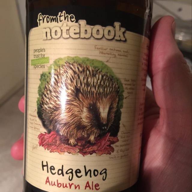 Hedgehog auburn ale 3.8%, Pheasantry Brewery, England