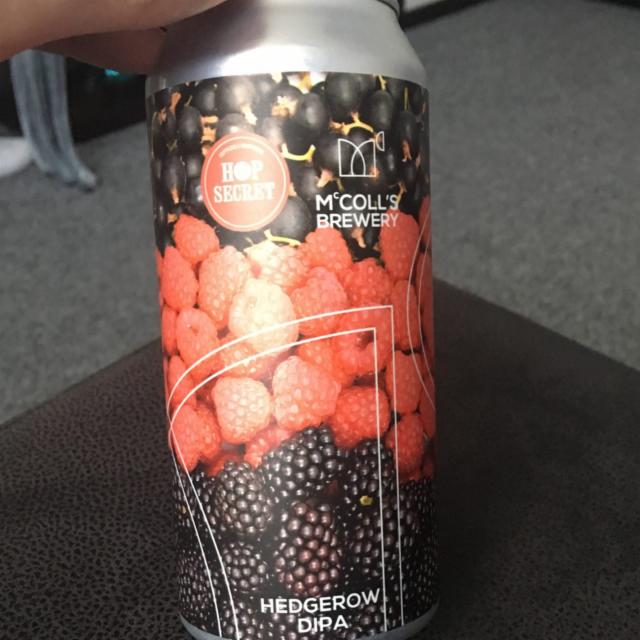 Hedgerow 8.0%, McColl's Brewery, England