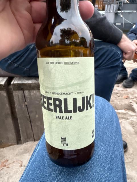 Heerlijk Pale Ale 5.4%, Heerlijk Heidelberg, Germany