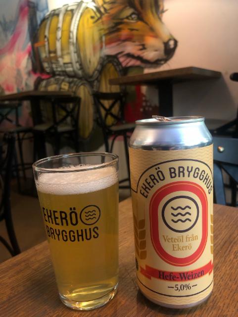 Hefe-weizen 5.0%, Ekerö Brygghus, Sweden