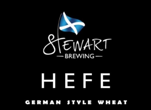 Hefe 5.4%, Stewart Brewing, Scotland