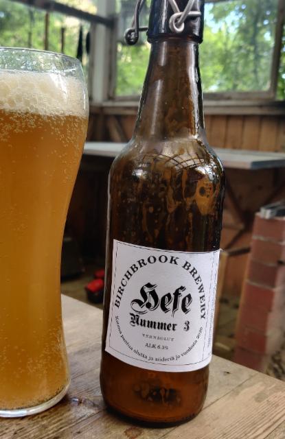 Hefe Nummer 3 6.3%, Birchbrook Brewery, Finland