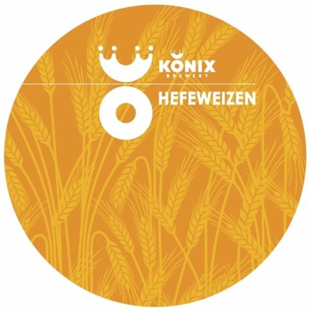 Hefeweizen 4.7%, Konix Brewery, Russia