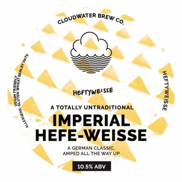 Heftyweisse 10.5%, Cloudwater Brew Co., England