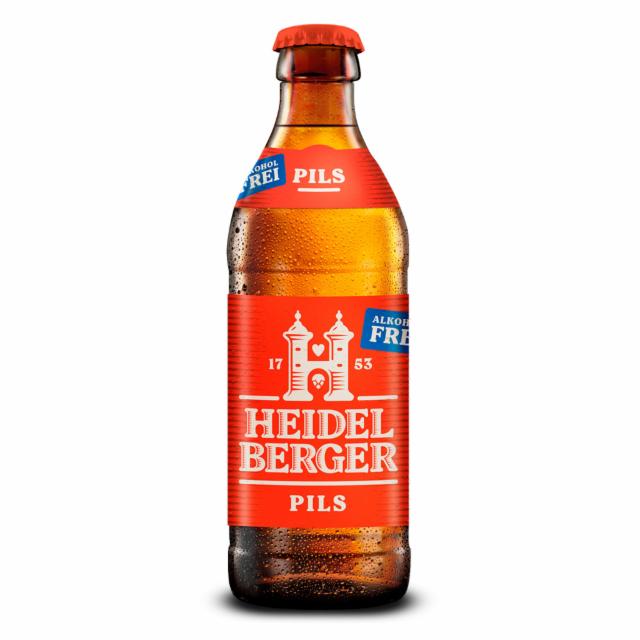 Heidelberger Pils Alkoholfrei 0.4%, Heidelberger Brauerei (Welde), Germany