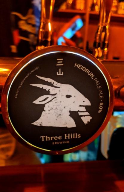 Heidrun 5.0%, Three Hills Brewing, England