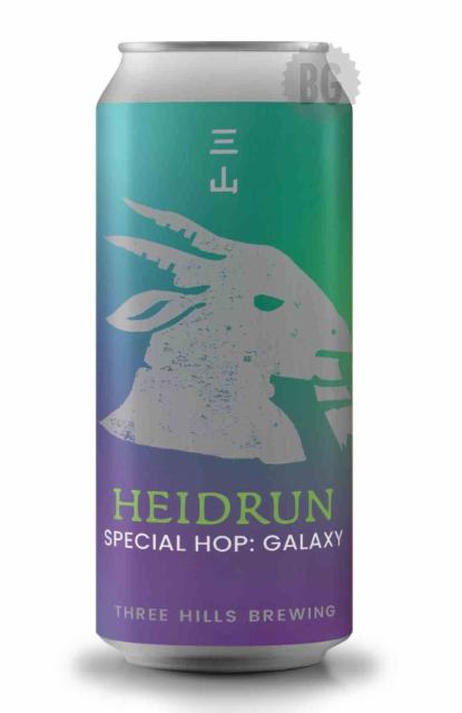 Heidrun Special Hop: Galaxy 4.5%, Three Hills Brewing, England
