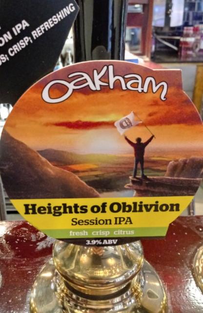 Heights Of Oblivion 3.9%, Oakham Ales, England