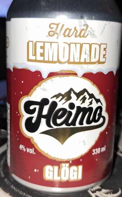 Heimo hard lemonade glögi 4.0%, Ohakune Oy, Finland