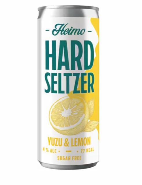 Heimo Hard Seltzer Yuzu & Lemon 4.0%, heimobeverages, Finland