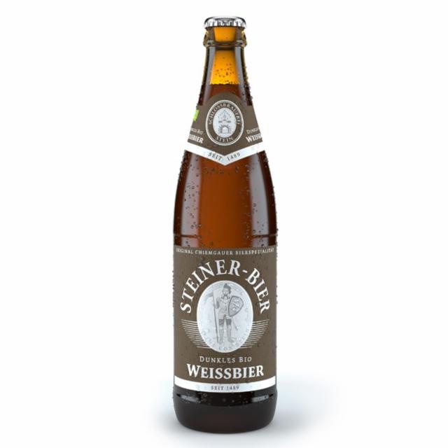 Hefeweißbier Dunkel 4.9%, Schlossbrauerei Stein, Germany