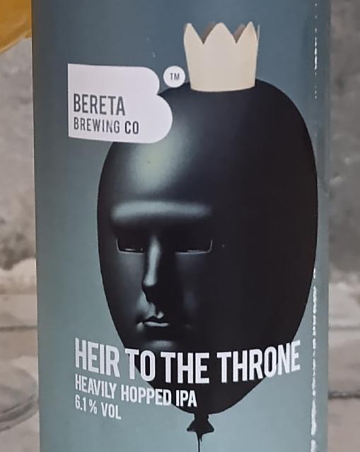 heir to the throne 6.1%, Bereta Brewing Co, Romania