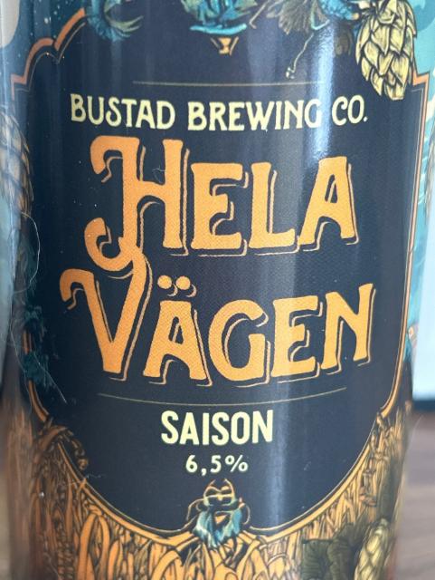 Hela vägen 6.5%, Bustad Brewing, Sweden