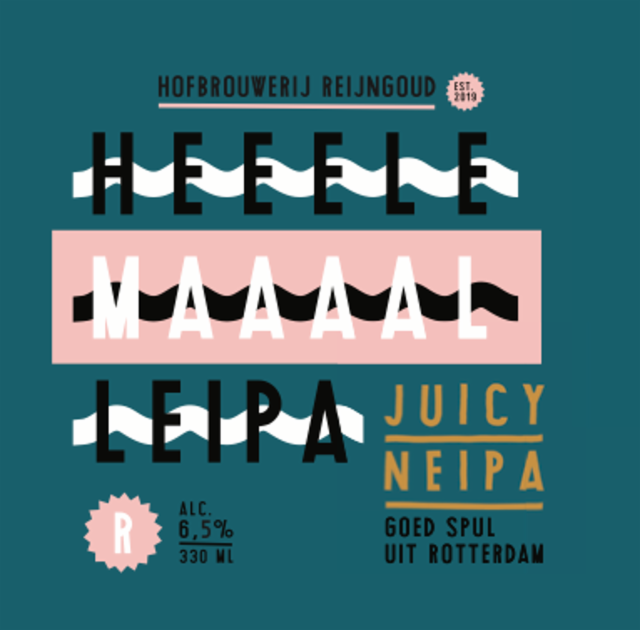 Helemaal Leipa - Juicy NEIPA 6.5%, Hofbrouwerij Reijngoud, Netherlands