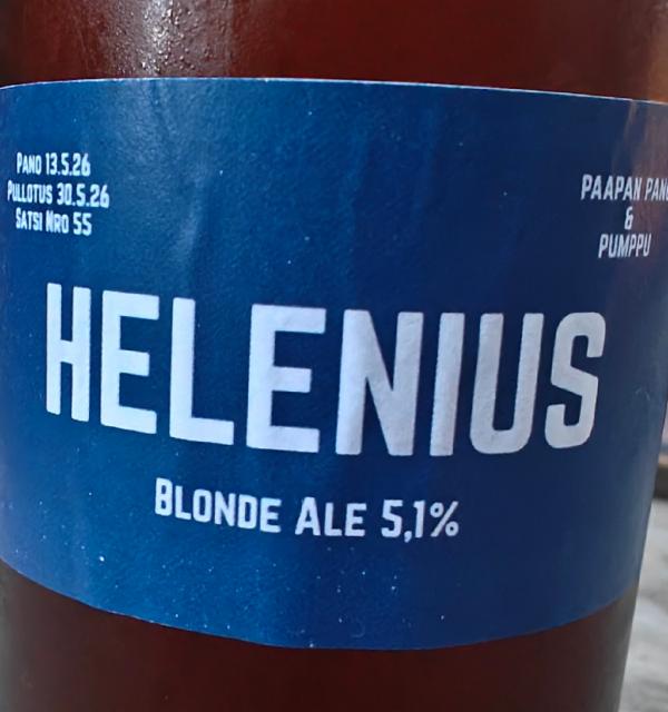 Helenius 5.1%, Birchbrook Brewery, Finland