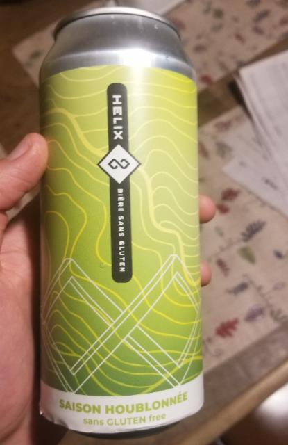 Helix (saison houblonnée) 5.2%, Microbrasserie Nouvelle France, Canada