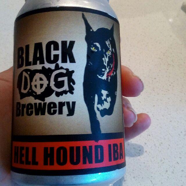 Hell Hound IBA 7.0%, Black Dog Brewing Company, New Zealand