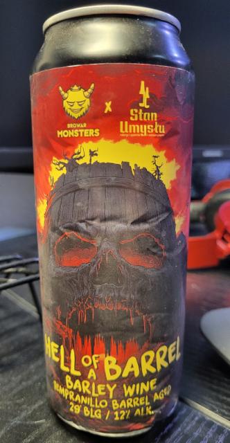 Hell of a barrell 12.0%, Browar Monsters, Poland