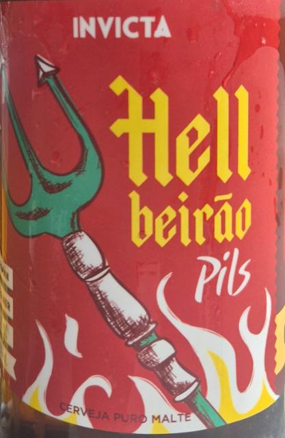 Hellbeirão Pils 4.5%, Cervejaria Invicta, Brazil