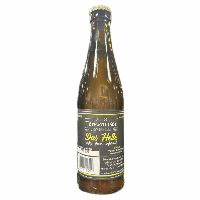 Temmelser Das Helle 5.0%, Temmelser Brauhaus, Germany