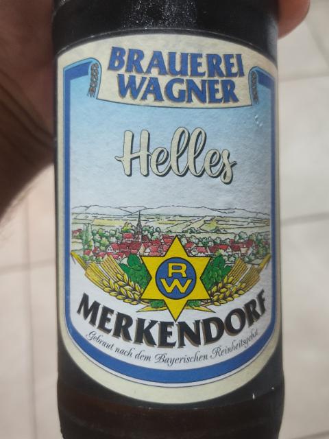Helles 4.7%, Brauerei Wagner Merkendorf, Germany