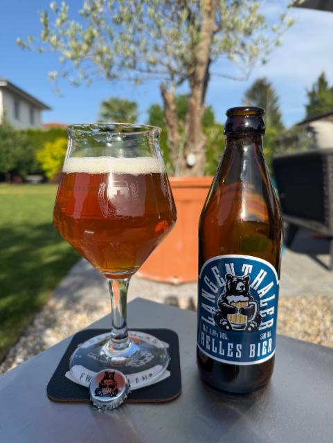 Langenthaler Helles Bier 4.8%, Langenthaler Bier, Switzerland