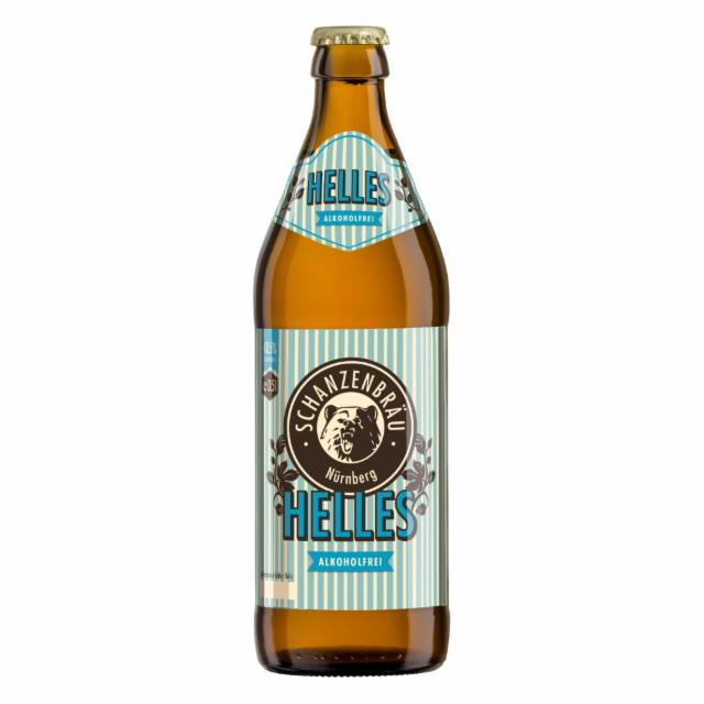 Helles Alkoholfrei 0.5%, Brauerei Schanzenbräu, Germany