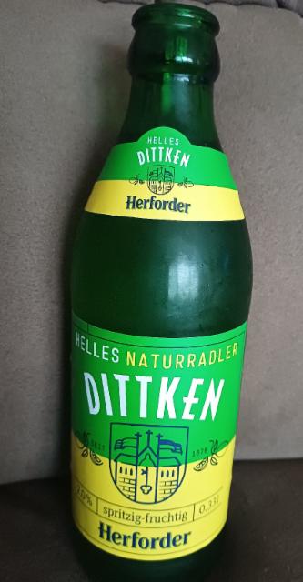 Helles Dittken Naturradler 2.0%, Herforder Brauerei (Warsteiner), Germany