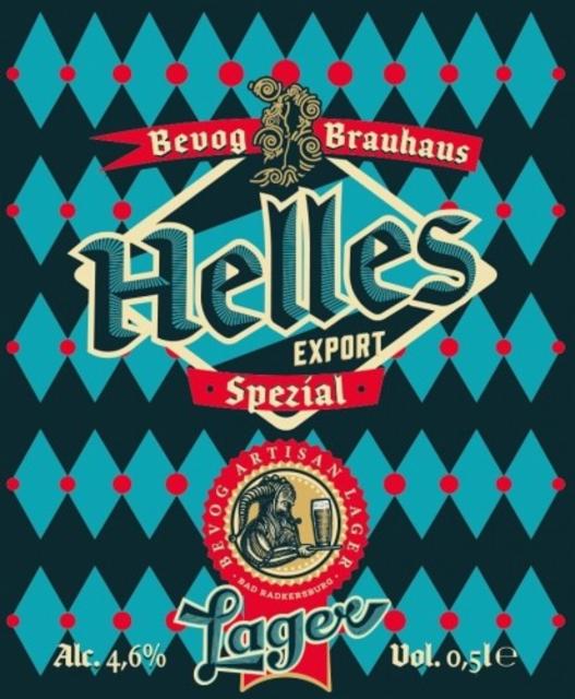 Helles Export Spezial 4.6%, Brauhaus Bevog, Austria