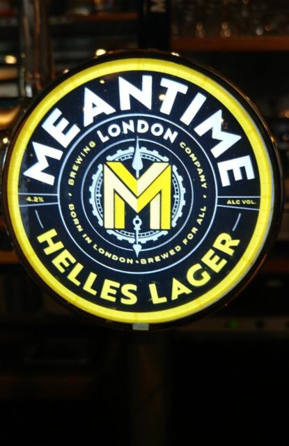 Helles Lager 4.2%, Meantime Brewing, England